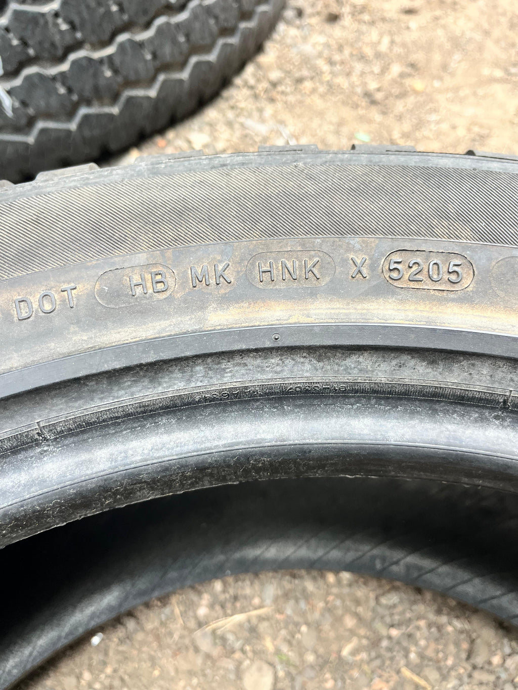 255/55R19 Pair (2 Used Tires) Michelin Synchrone