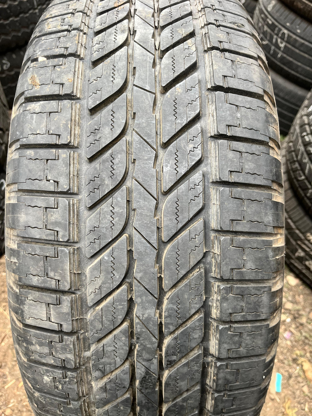 255/55R19 Pair (2 Used Tires) Michelin Synchrone