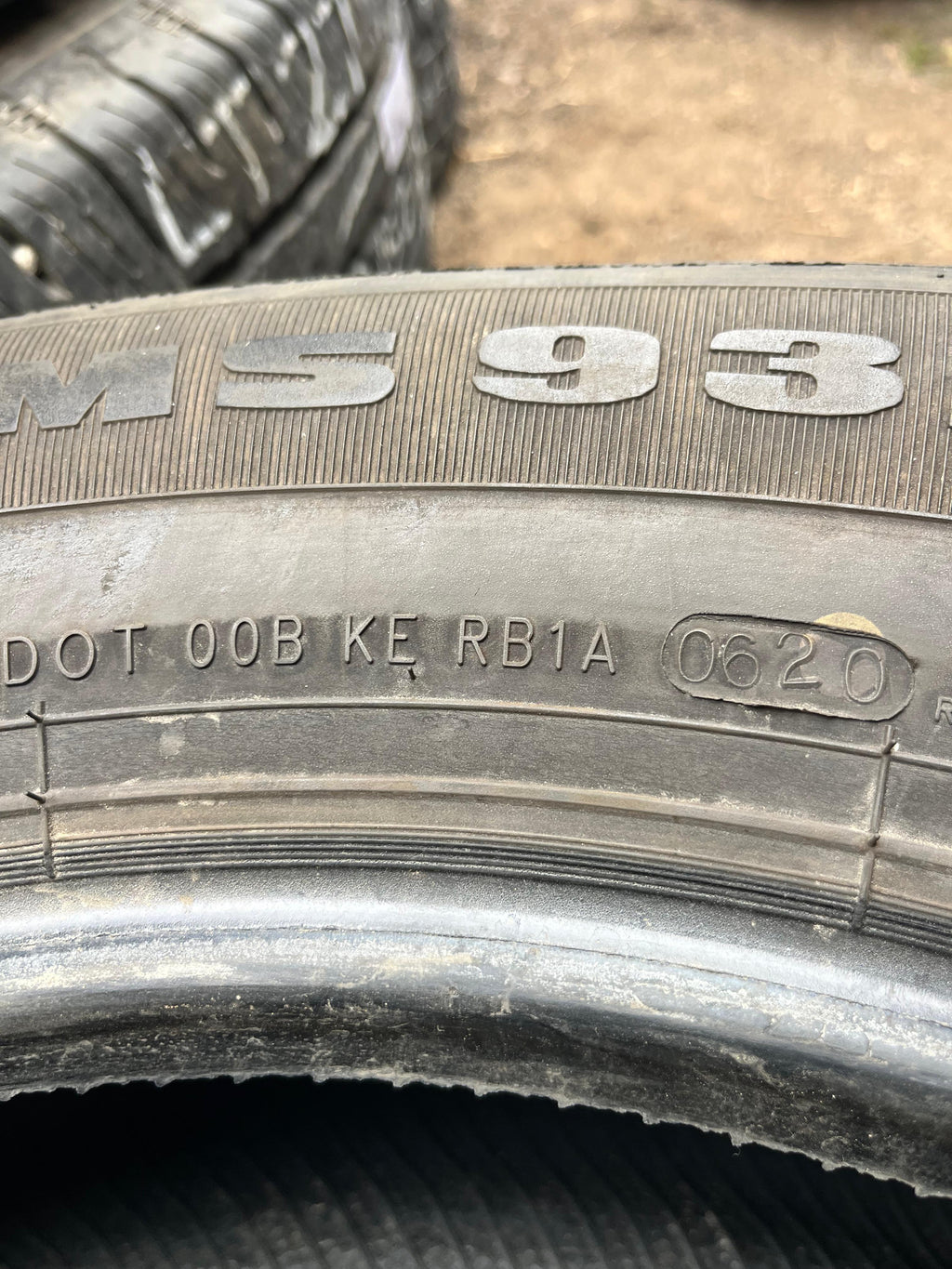 255/60R19 Pair (2 Used Tires) Milestar MS 932 Sport