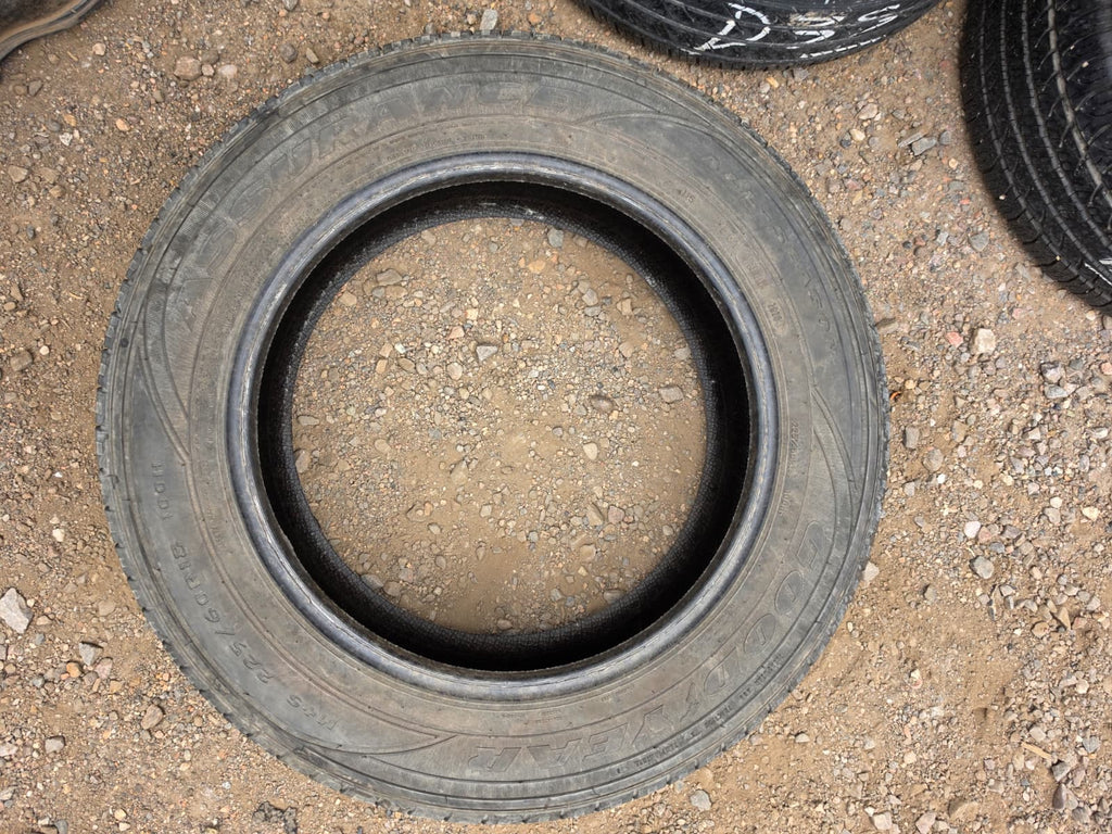 225/60R18 Pair (2 Used Tires) Goodyear Assurance