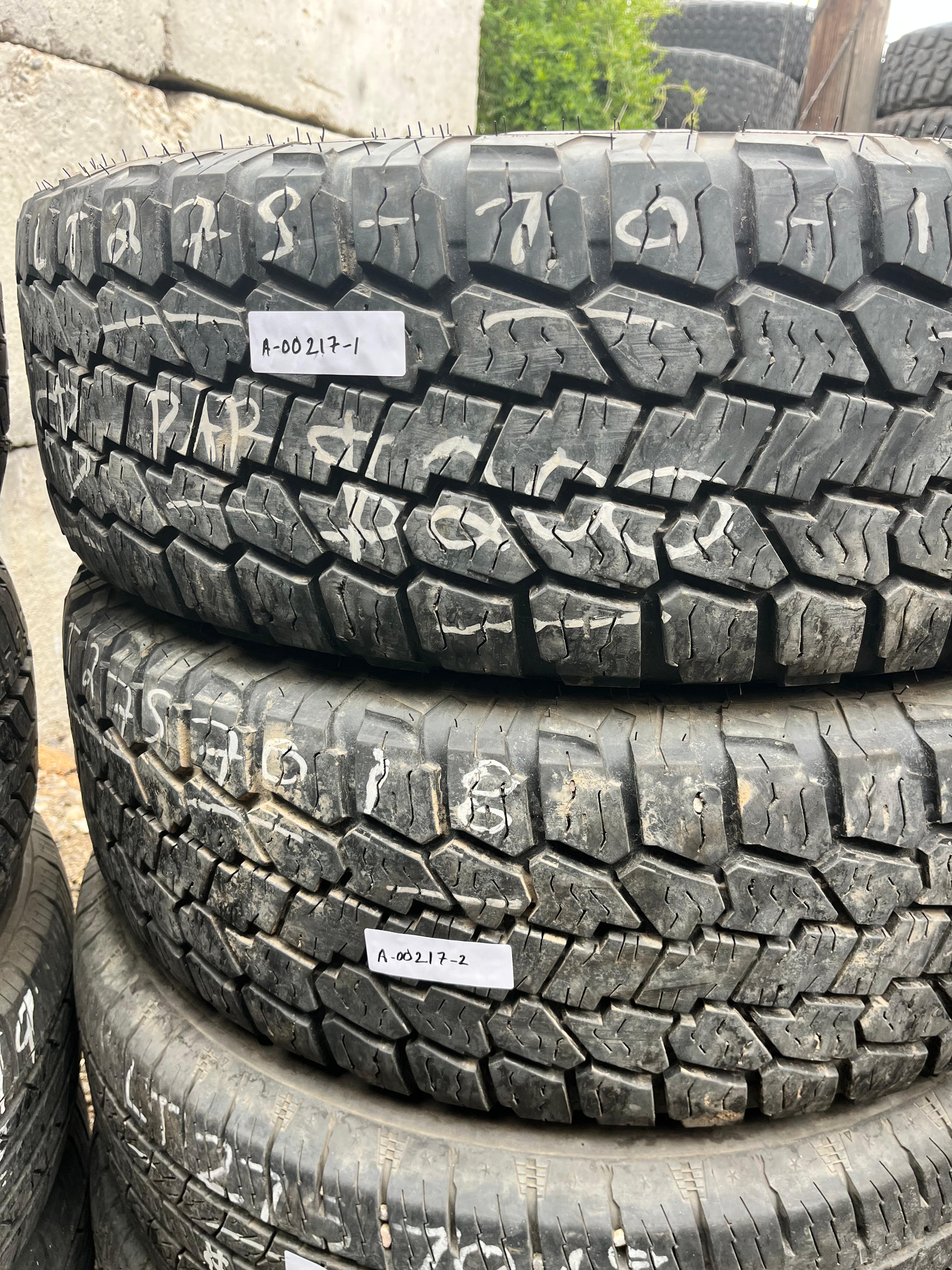LT275/70R18 Pair (2 Used Tires) Rocky Mountain
