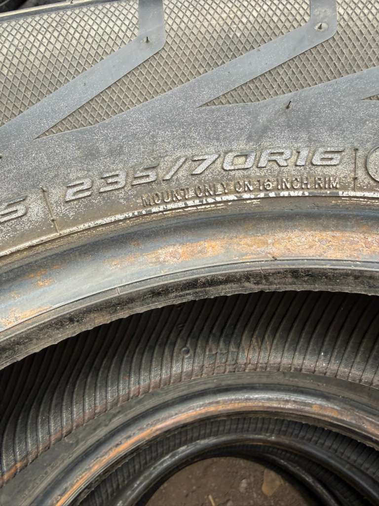 235/70R16 Set (4 Used Tires) Cooper Discoverer EnduraMax