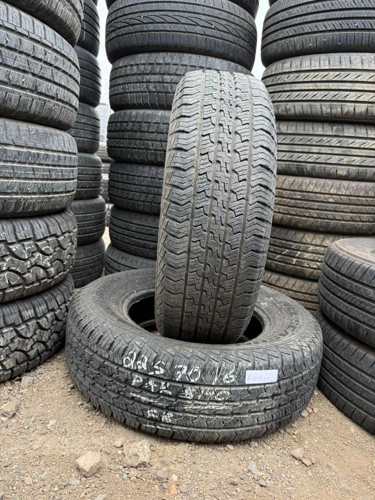 225/70R16 Pair (2 Used Tires) Rocky Mountain All Season H/T