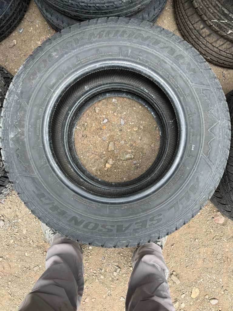 225/70R16 Pair (2 Used Tires) Rocky Mountain All Season H/T