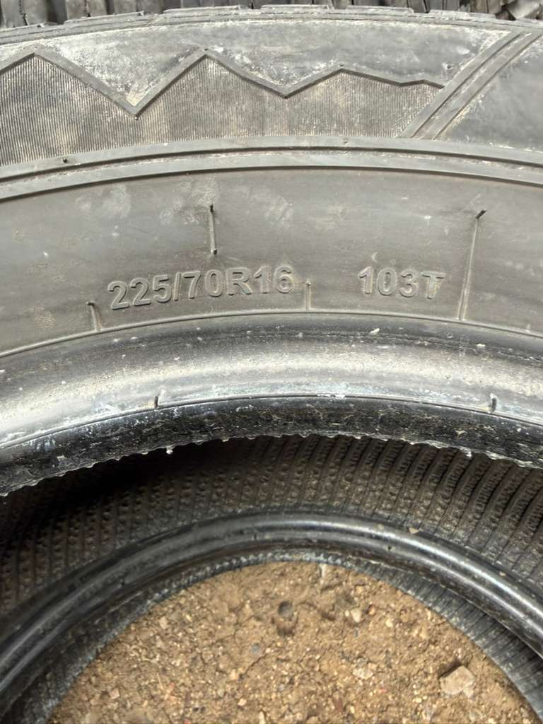 225/70R16 Pair (2 Used Tires) Rocky Mountain All Season H/T