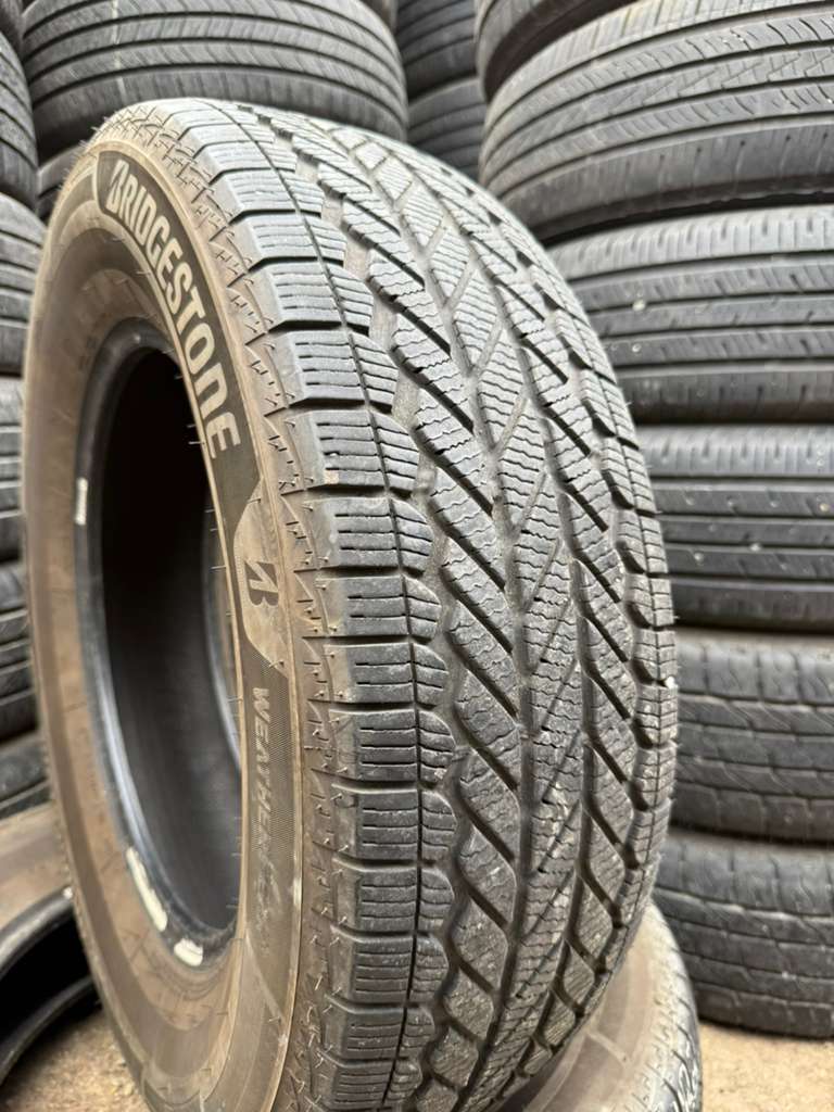 215/70R16 Pair (2 Used Tires) Bridgestone WeatherPeak