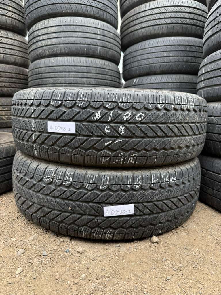 215/70R16 Pair (2 Used Tires) Bridgestone WeatherPeak