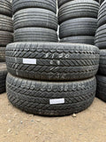 215/70R16 Pair (2 Used Tires) Bridgestone WeatherPeak
