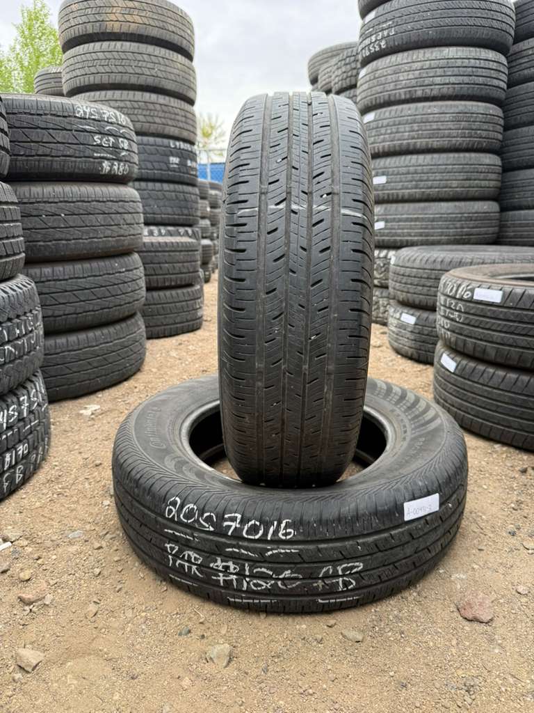 205/70R16 Pair (2 Used Tires)  Continental ContiProContact