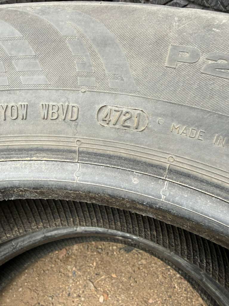 205/70R16 Pair (2 Used Tires)  Continental ContiProContact