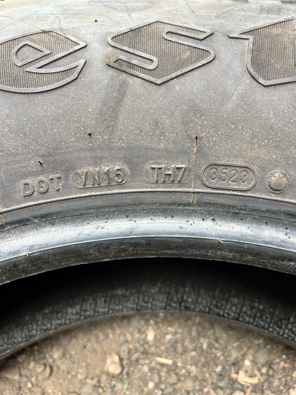 LT275/70R18 (3 used Tires ) Firestone Transforce HT