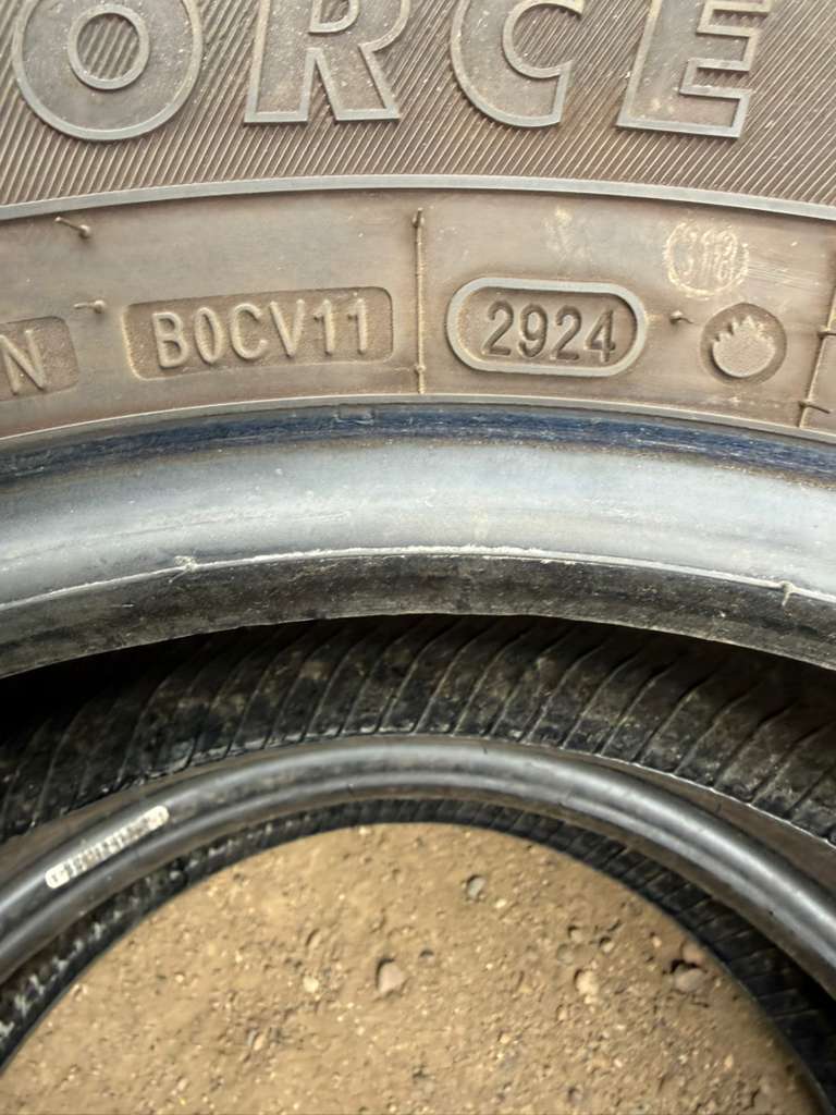 235/65R16C Pair (2 Used Tires) Firestone Transforce CV