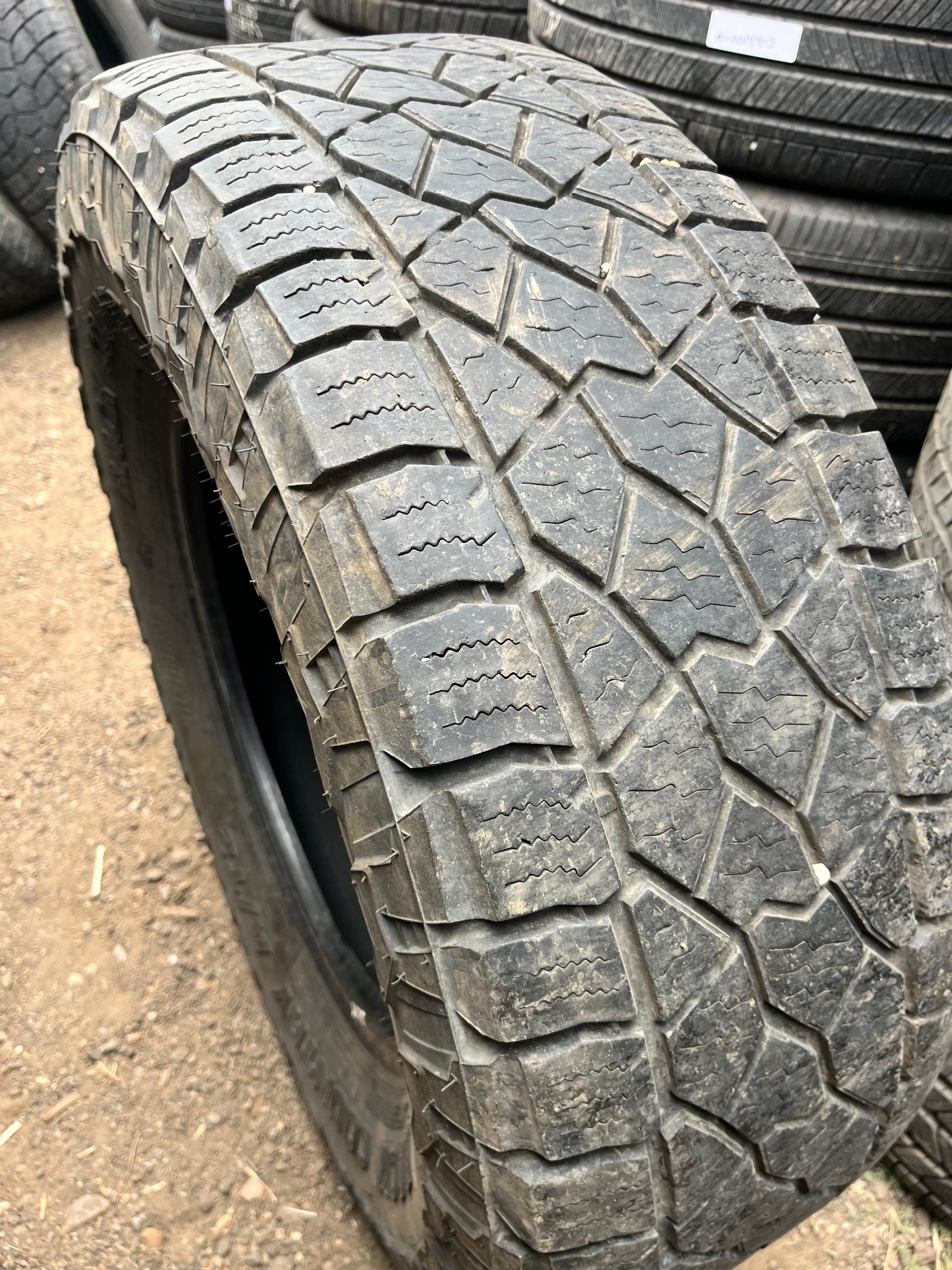 LT275/70R18 Pair (2 Used Tires)   Back Country Dean tires