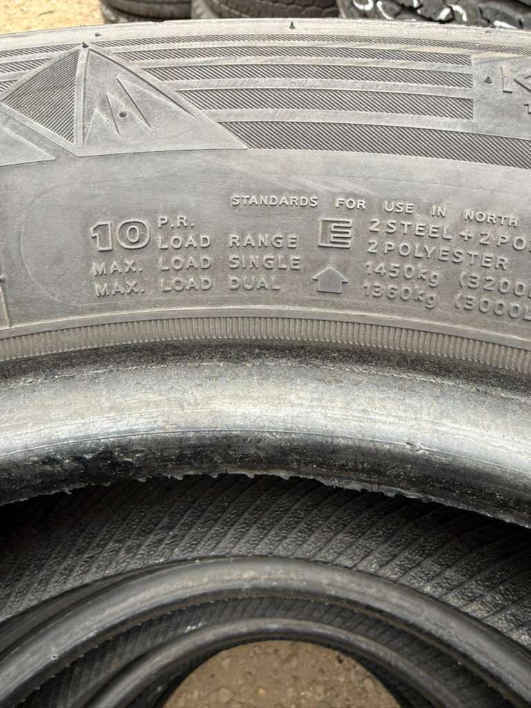 235/65R16C  Set (4 Used Tires) Hankook Winter i*Pike LT