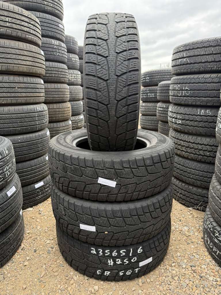 235/65R16C  Set (4 Used Tires) Hankook Winter i*Pike LT