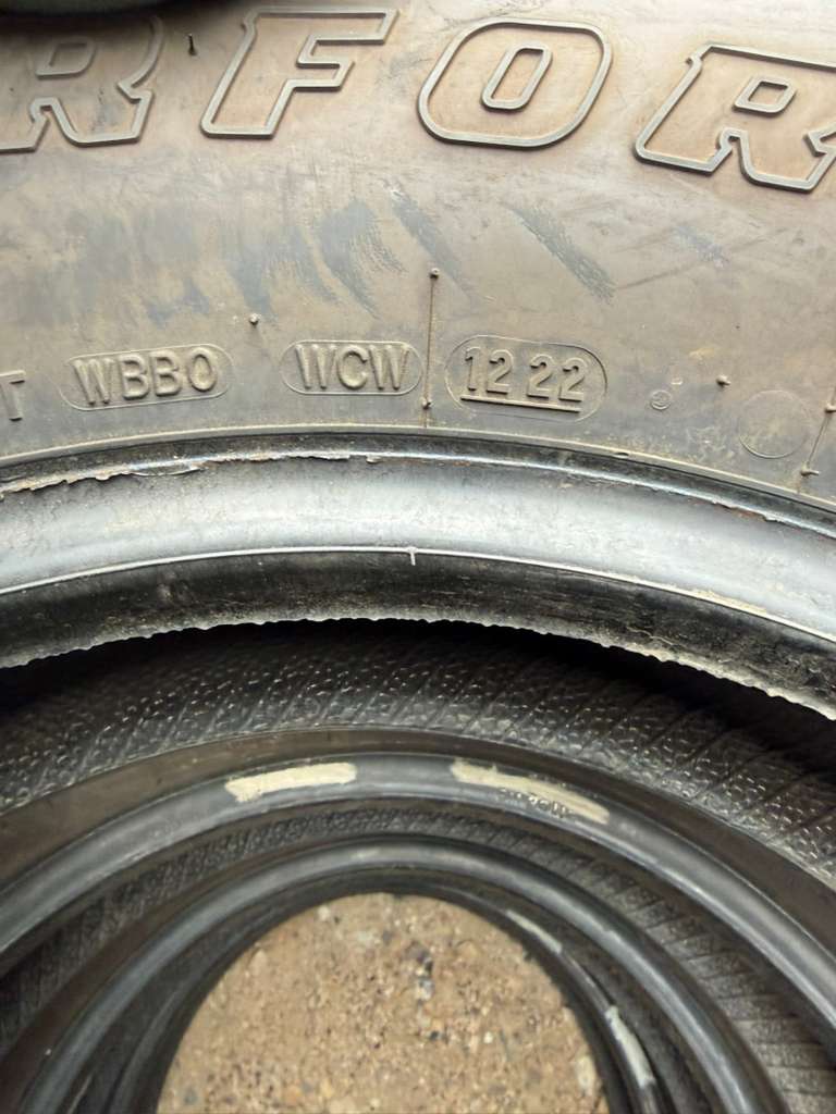 235/65R16C Set (4 Used Tires) Firestone Winterforce CV