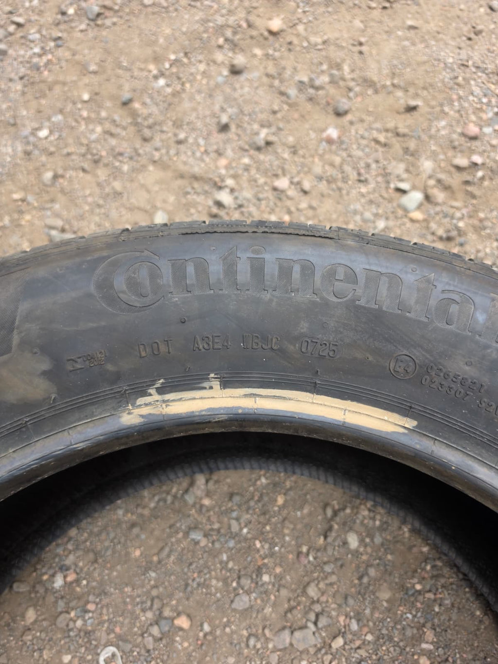 225/60R18 Pair (2 Used Tires) Continental ProContact TX
