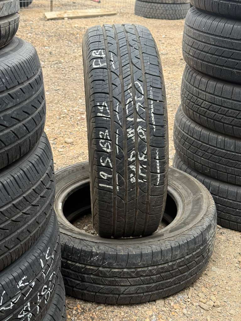 195/65R15 Pair (2 Used Tires) Kelly Edge Touring