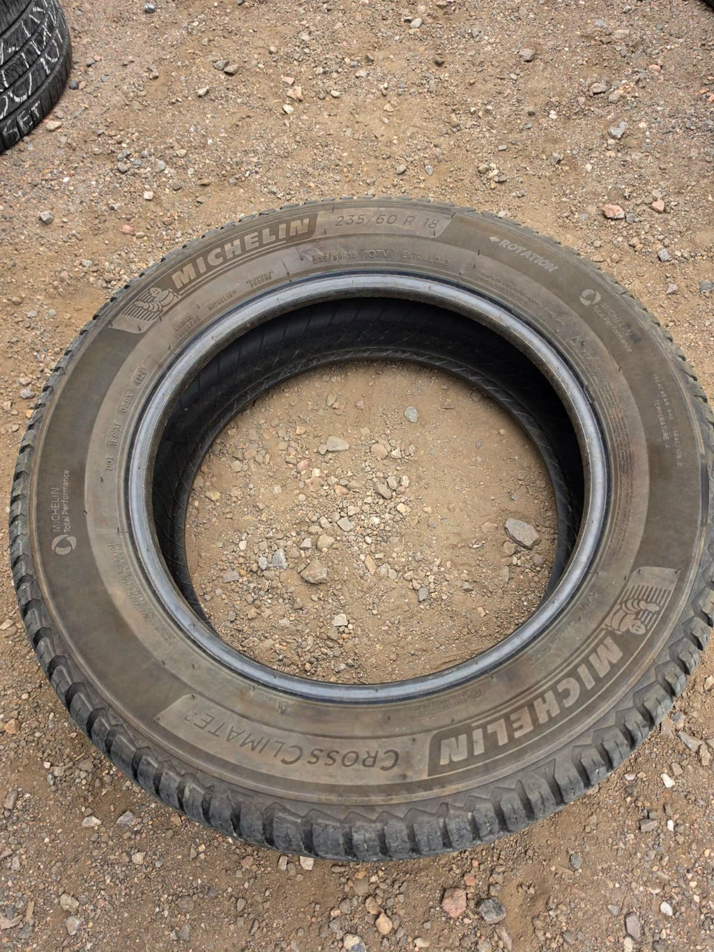 235/60R18 Set (4 Used Tires) Michelin  Cross Climate2