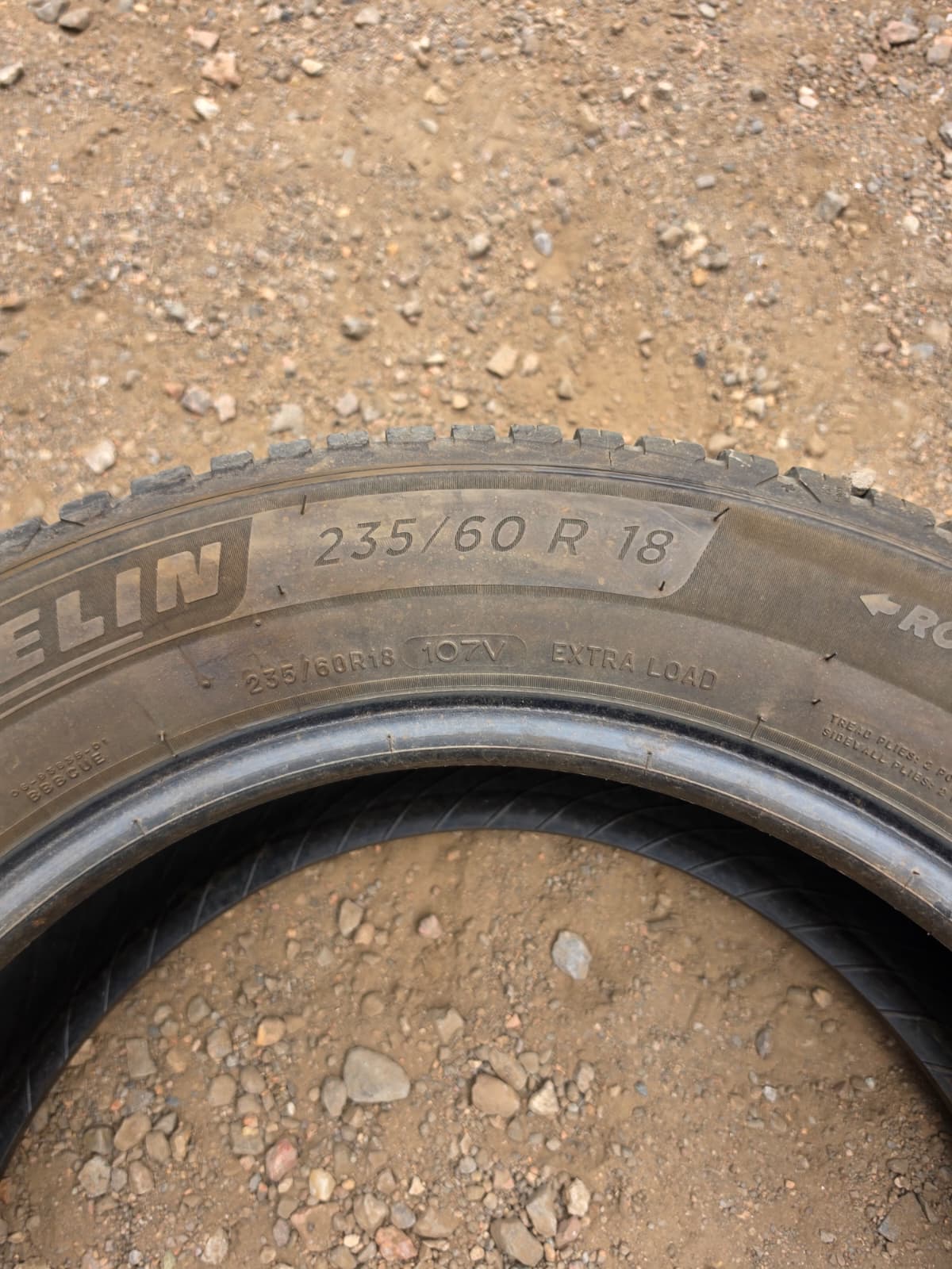 235/60R18 Set (4 Used Tires) Michelin  Cross Climate2