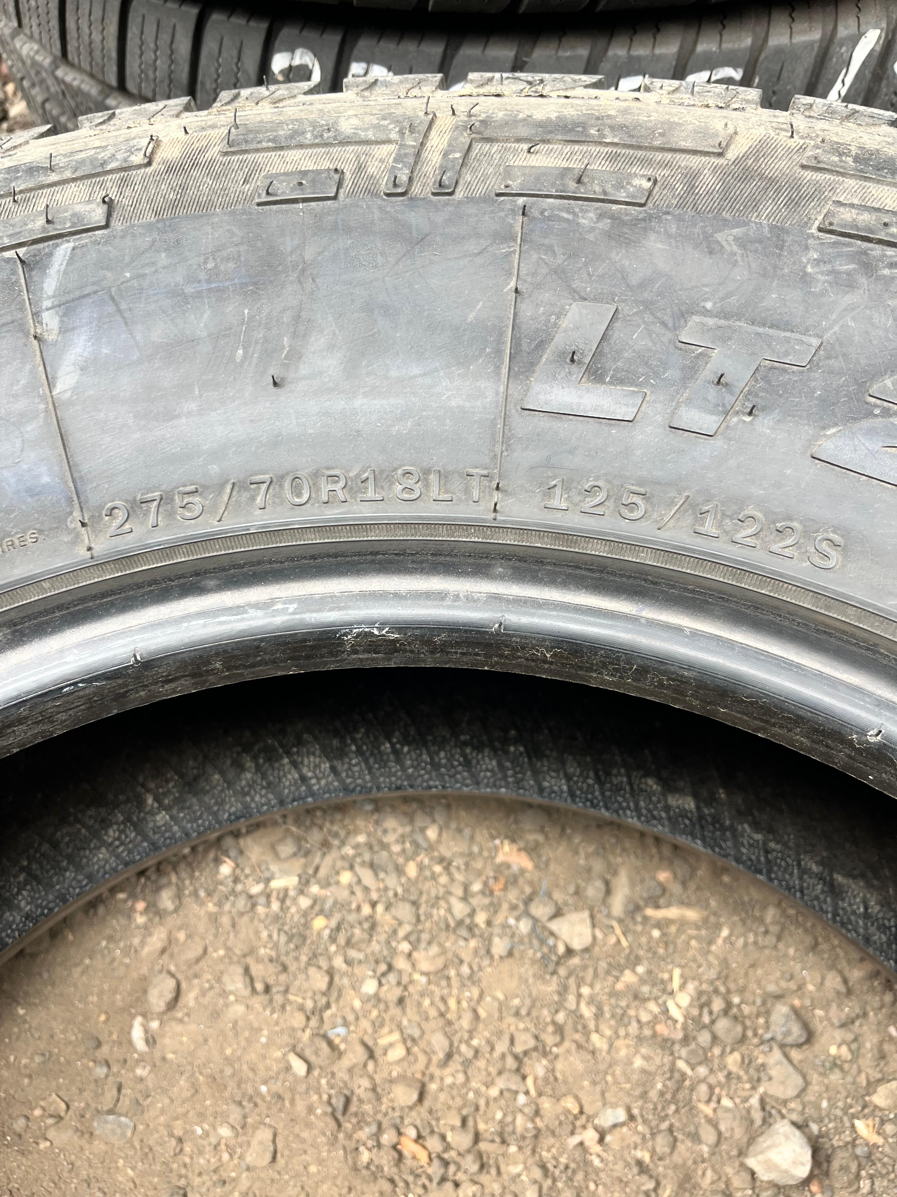 LT275/70R18 Pair (2 Used Tires) CrossWind LingLong