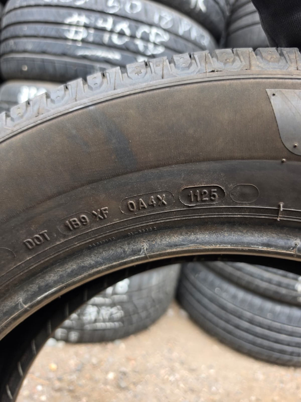 235/60R18 Set (4 Used Tires) Michelin Defender2