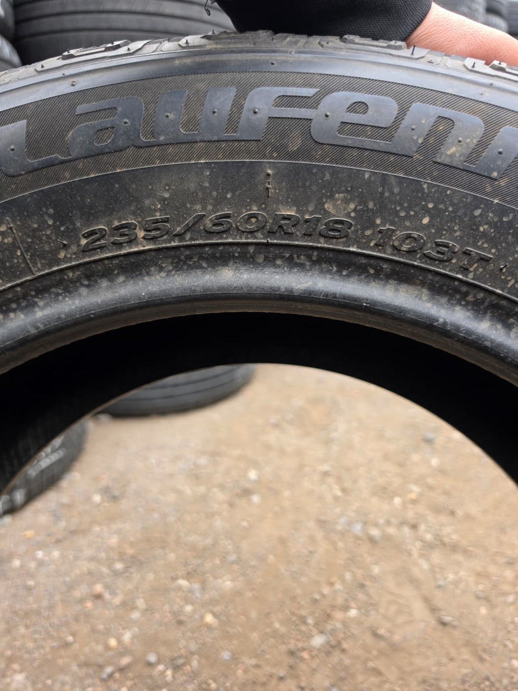 235/60R18 Set (4 Used Tires) Laufenn  X Fit HT