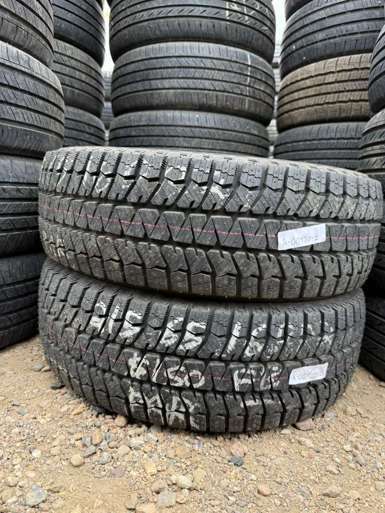 215/65R16 Pair (2 Used Tires) Bridgestone Blizzak WS90