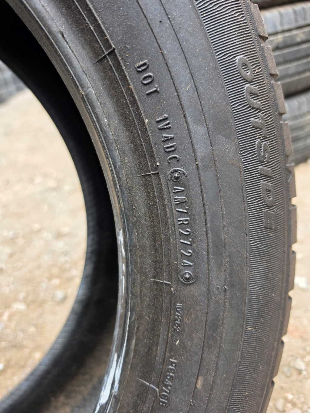235/60R18 Set (4 Used Tires) Sumitomo HTR A/S P03