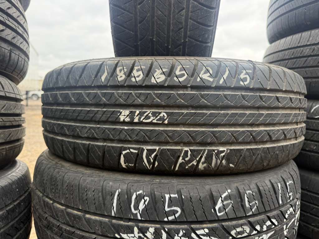 185/65R15 Pair (2 Used Tires) Douglas Touring