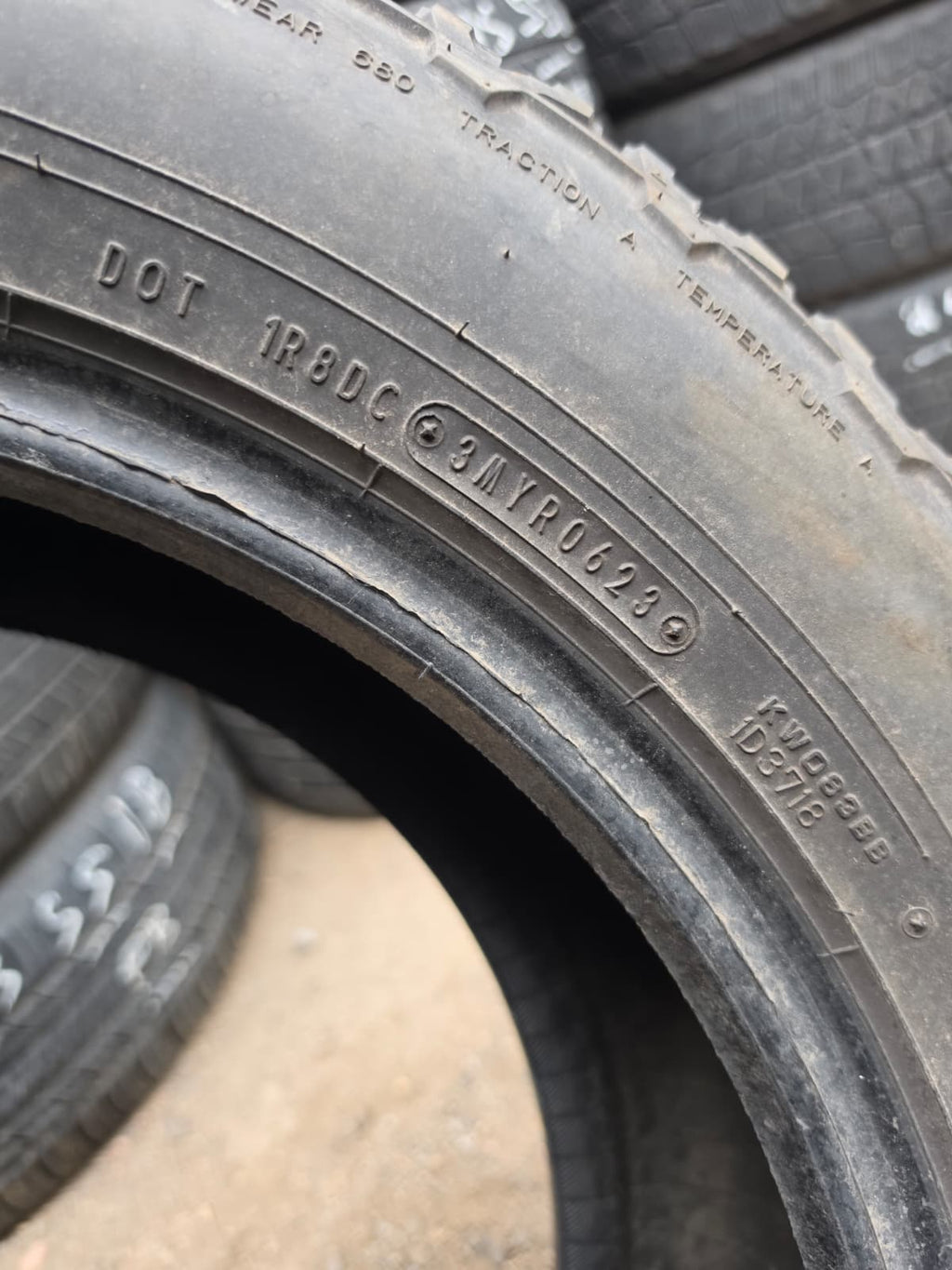 235/60R18 Set (4 Used Tires) Falken Wild Peak