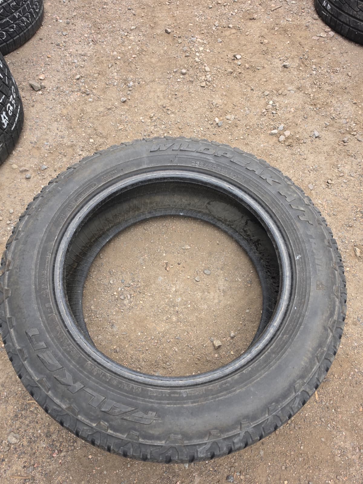 235/60R18 Set (4 Used Tires) Falken Wild Peak