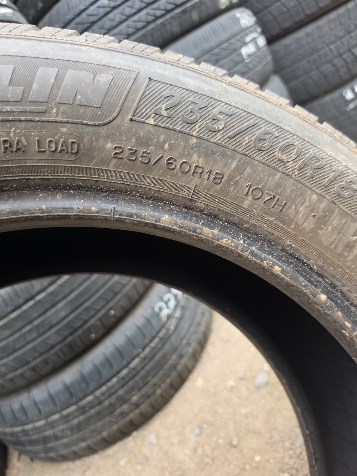 235/60R18 Set (4 Used Tires) Michelin X LT