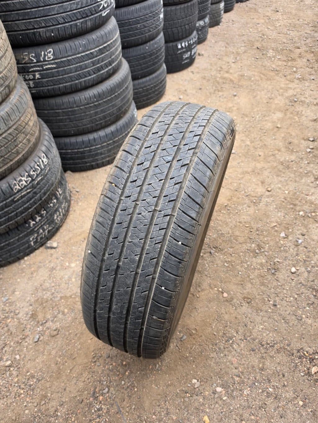 235/60R18 Set (4 Used Tires) Bridgestone Ecopia H/L422