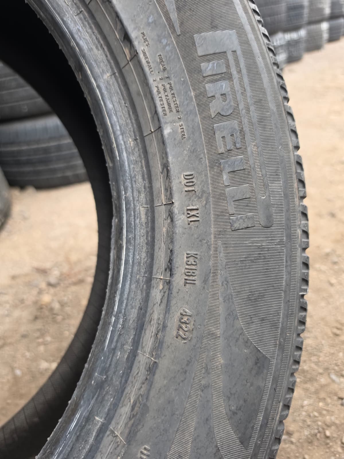 235/60R18 Pair (2 Used Tires) Pirelli Scorpion AS