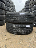 205/65R16 Pair (2 Used Tires) Mastercraft Stratus AS