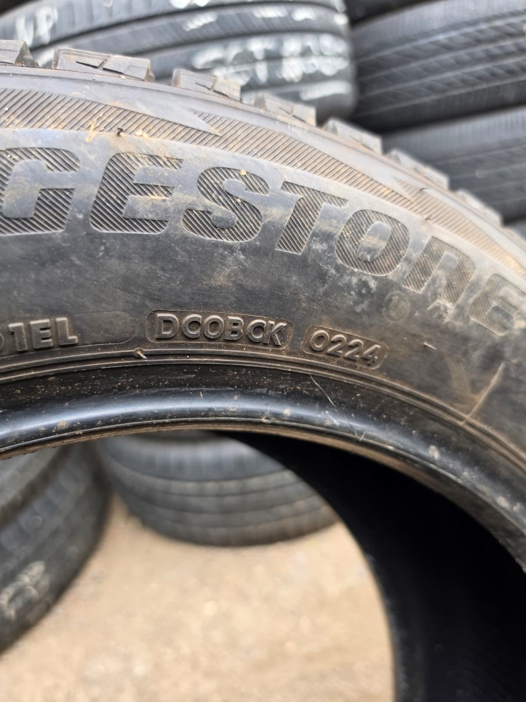 235/60R18 Set (4 Used Tires) Bridgestone Blizzak