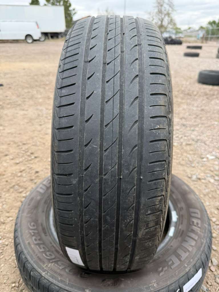 205/65R16 Pair (2 Used Tires) Delinte DH2