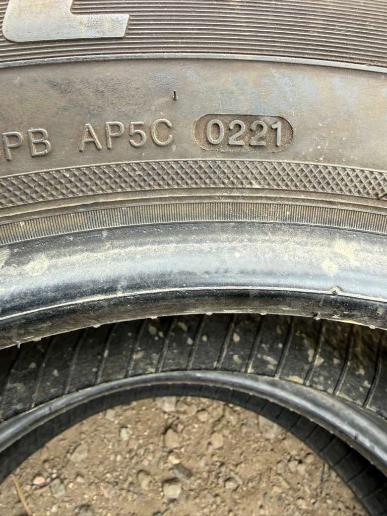 205/65R16 Pair (2 Used Tires) Delinte DH2