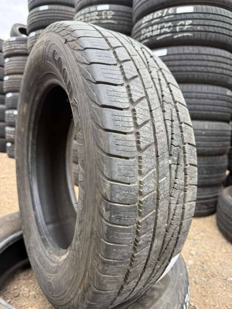 205/65R16 Pair (2 Used Tires) Goodyear Assurance WeatherReady