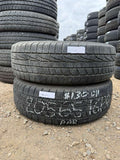 205/65R16 Pair (2 Used Tires) Goodyear Assurance WeatherReady