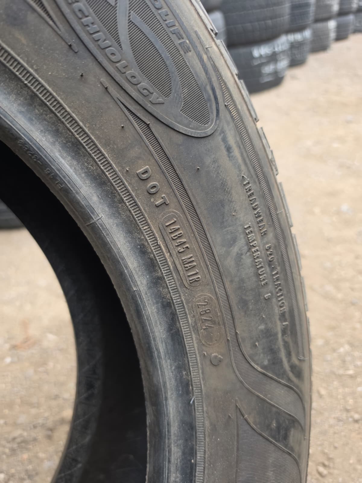 235/60R18 Set (4 Used Tires) Goodyear MaxLife