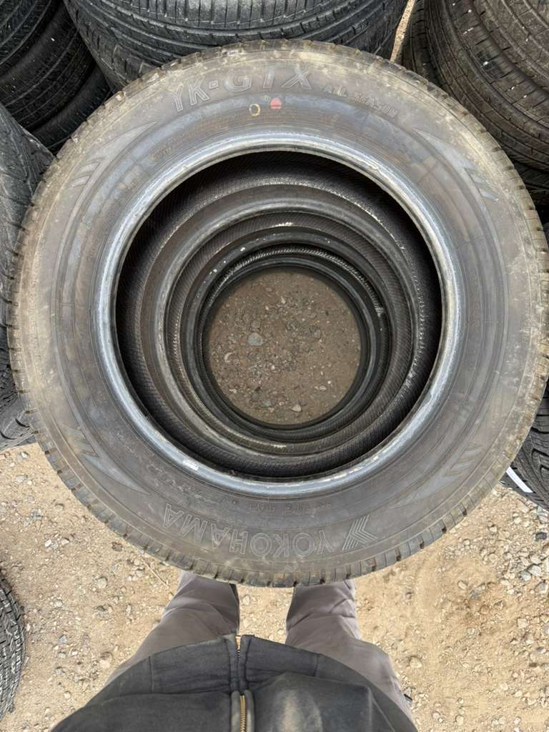 215/60R16 Set (4 Used Tires) Yokohama YK-GTX
