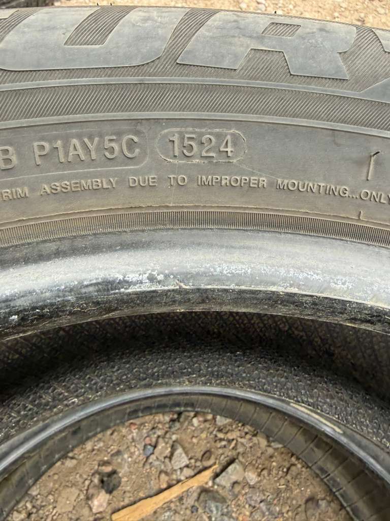 215/60R16 Pair (2 Used Tires) Sentury Touring