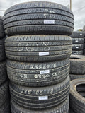235/60R18 Set (4 Used Tires) Bridgestone Ecopia H/L