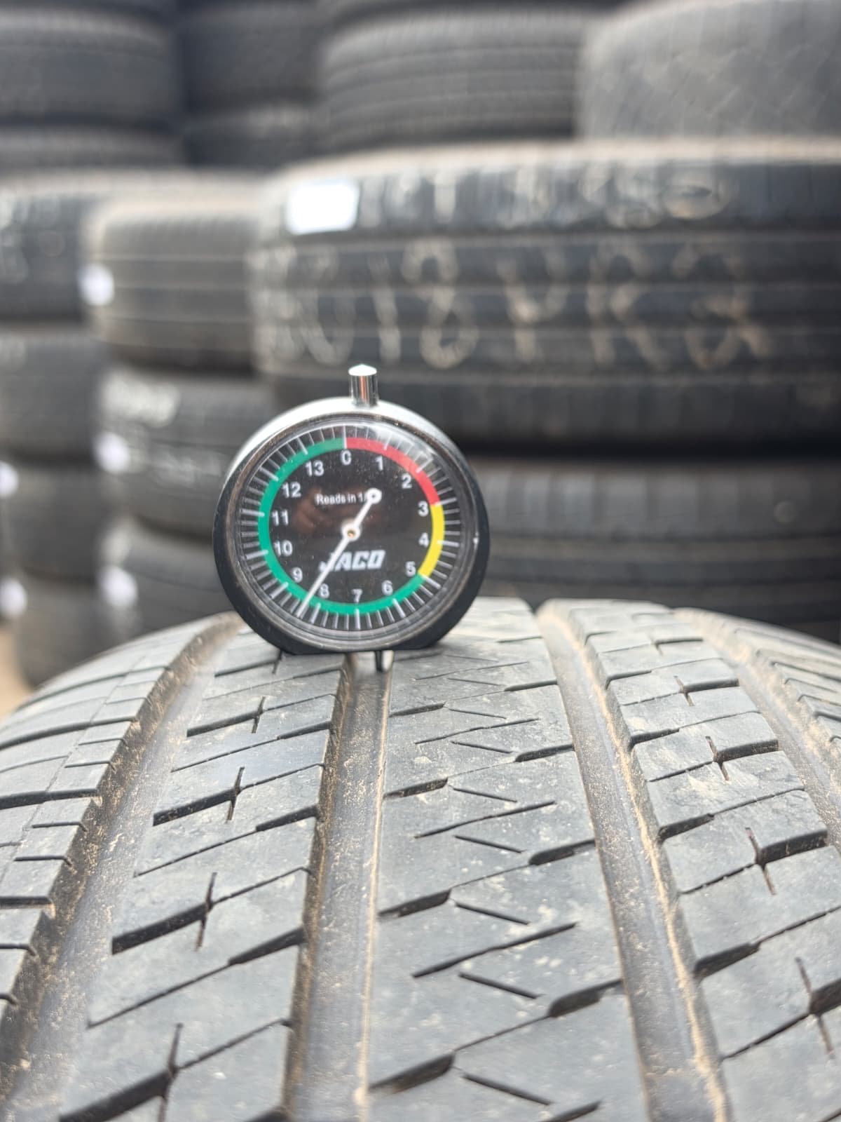 235/60R18 Set (4 Used Tires) Bridgestone Ecopia H/L