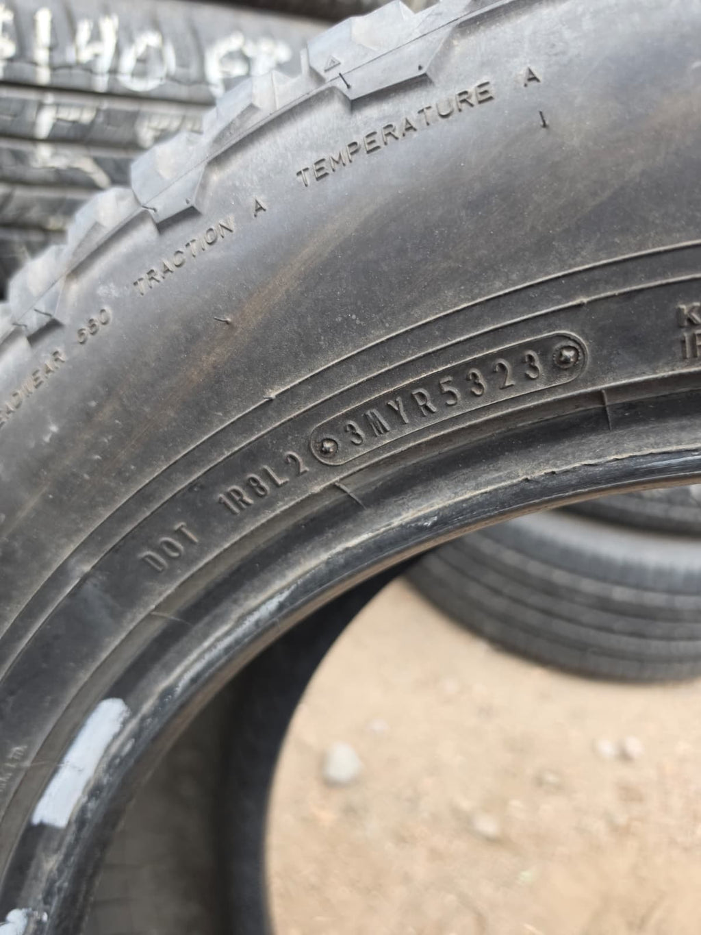 245/60R18 Set (4 Used Tires) Falken Wildpeak