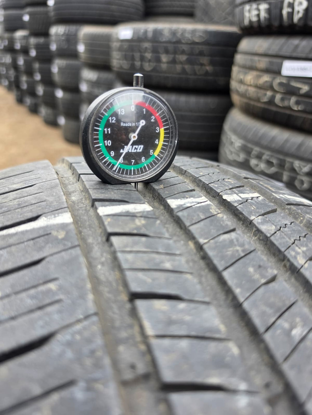 245/60R18 Pair (2 Used Tires) Fortune Perfectus