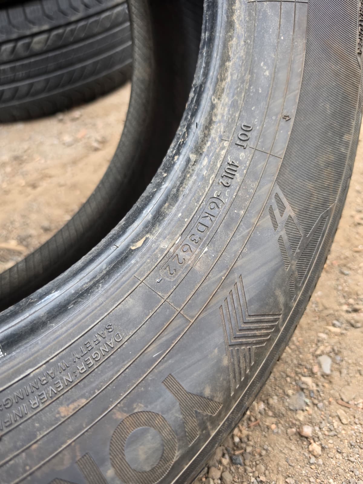245/60R18 (3 Used Tires) Yokohama Geolander