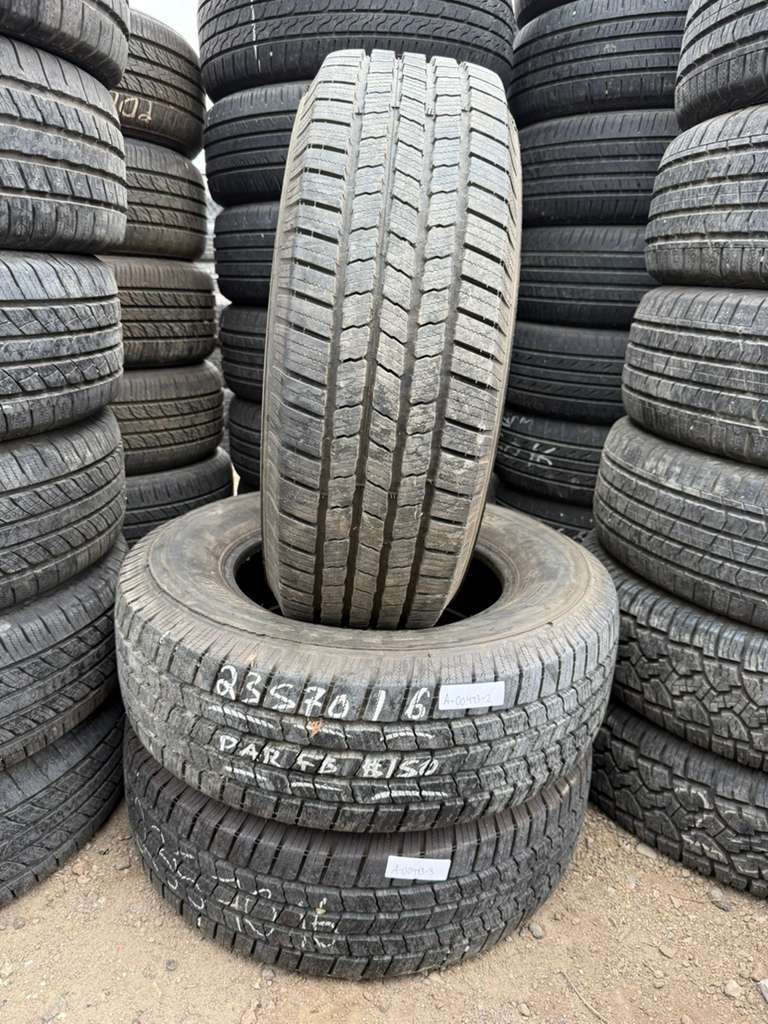 235/70R16 (3 Used Tires) Michelin X LT A/S